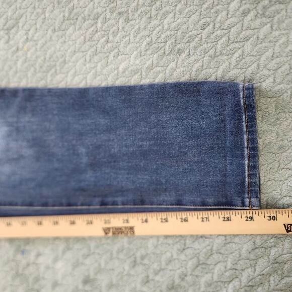 Soft Surroundings Jeans Medium Blue The Ultimate Denim Relaxed Straight - Picture 10 of 12